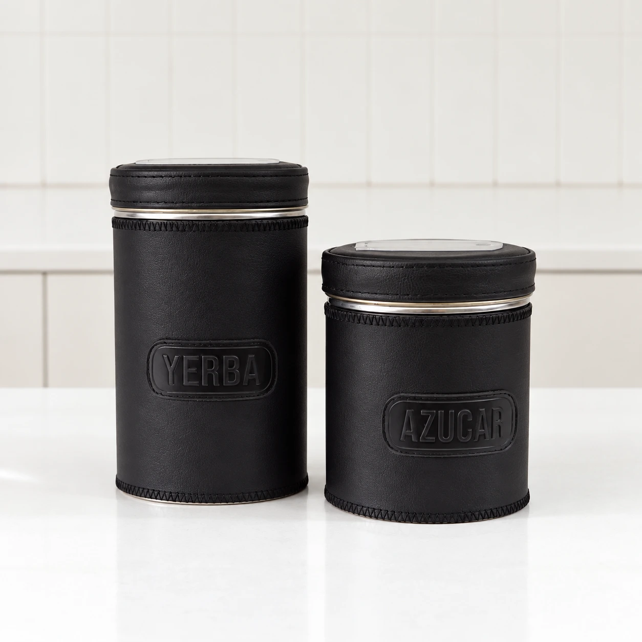 Latas yerbera y azucarera - Image 2