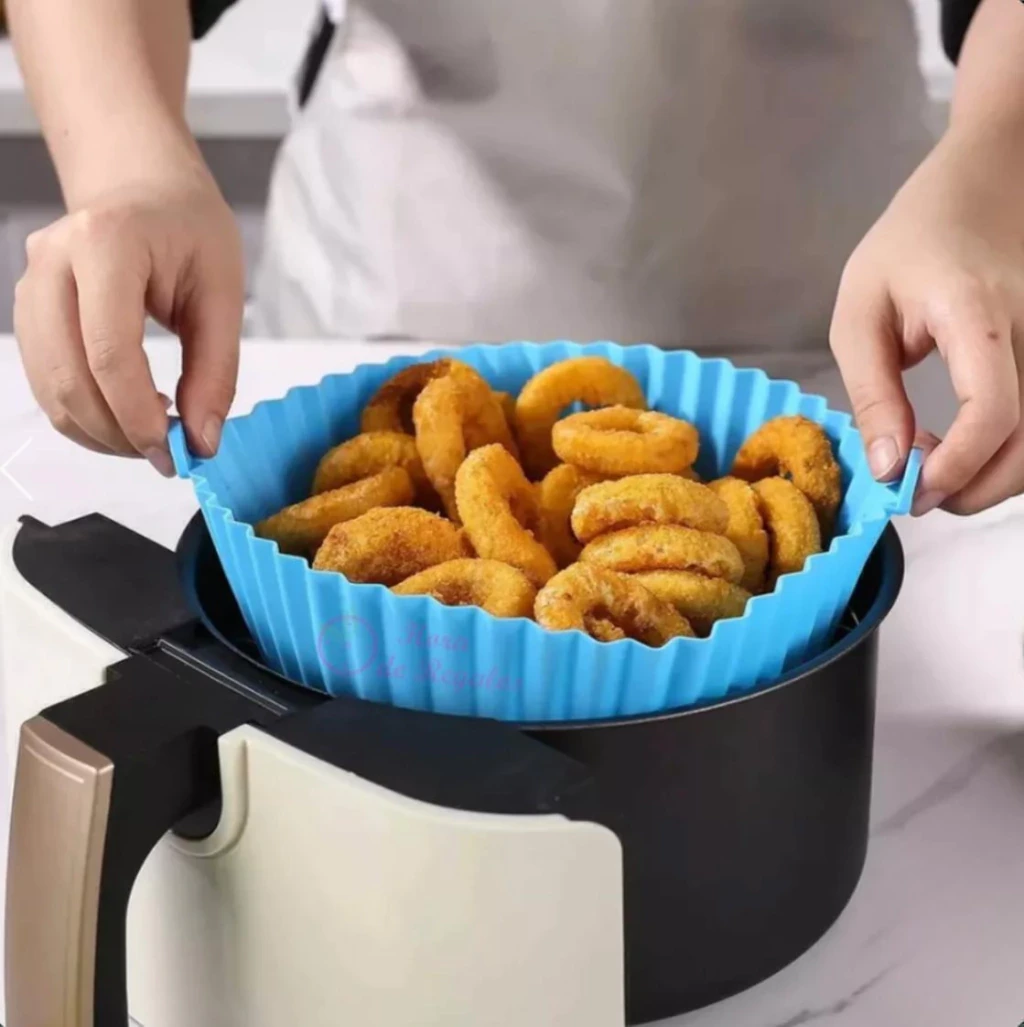 Molde de silicona para air fryer cuadrado - Image 2