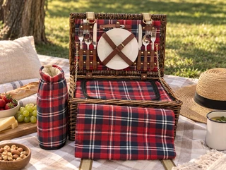 Canasta Picnic Roja