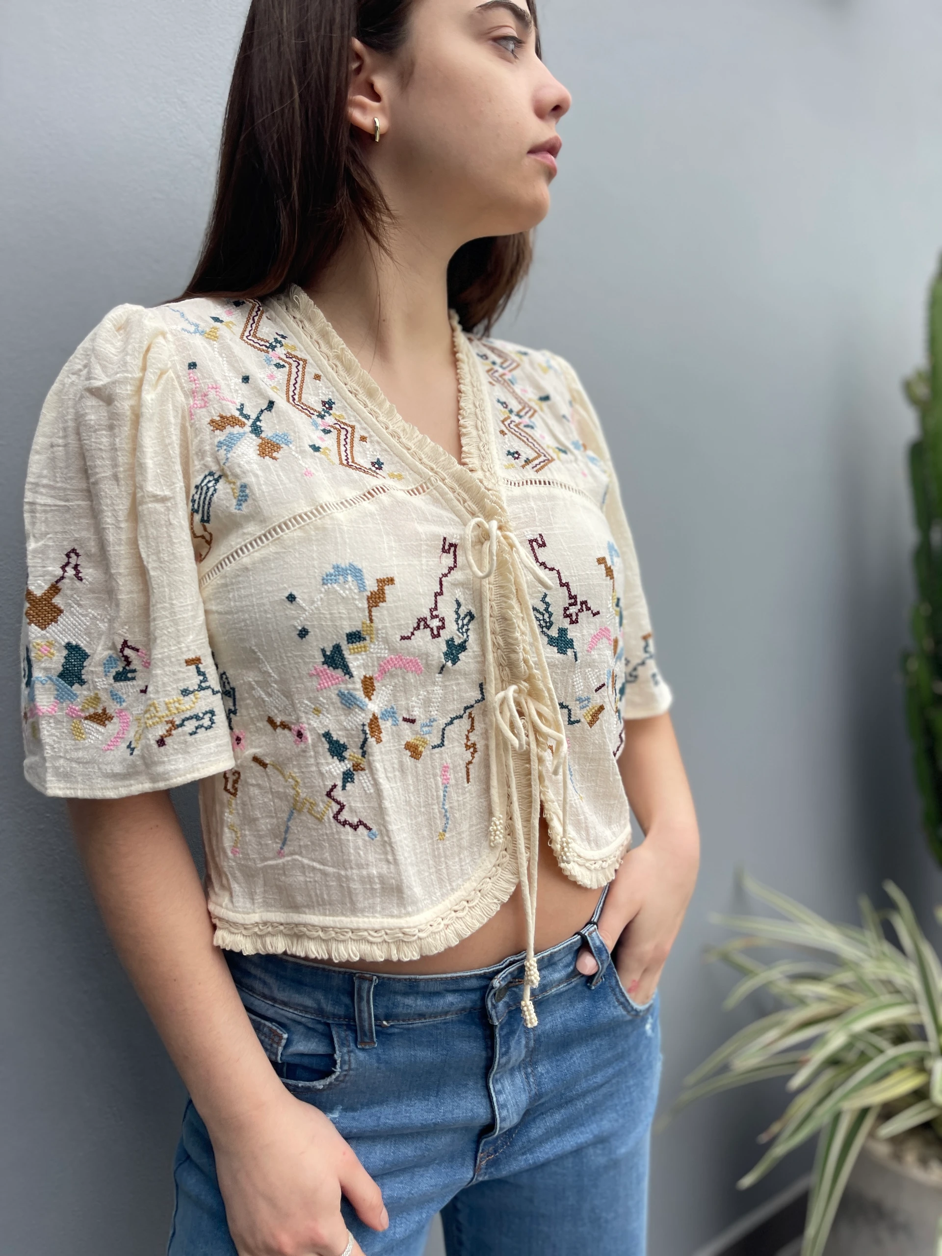 Blusa bordada Camila - Image 6