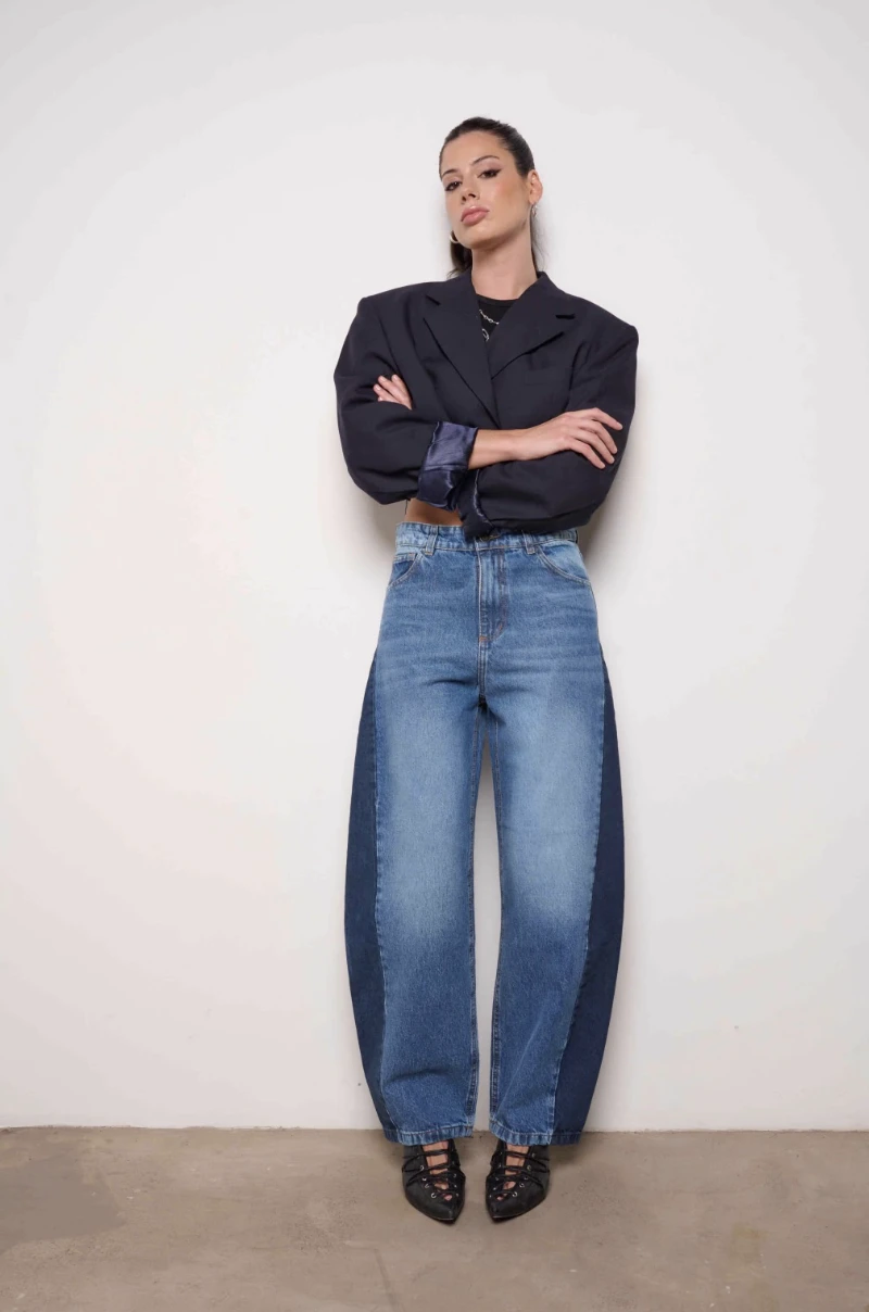 Jean globo Blank - Image 3