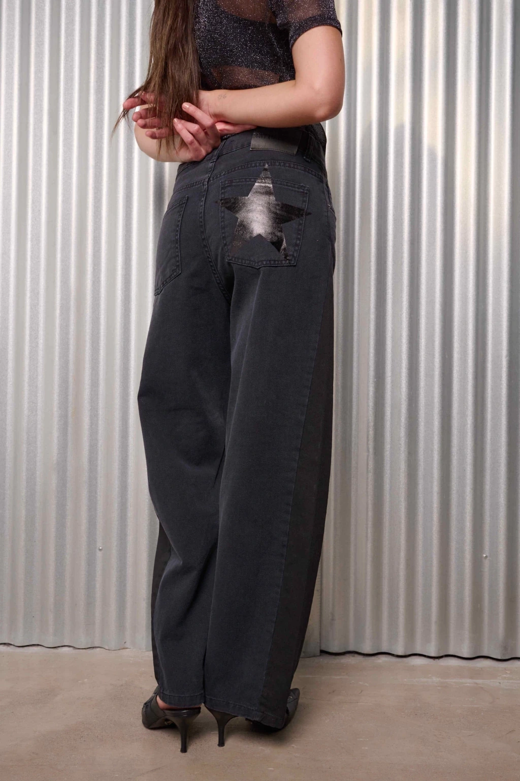 Jean negro Estrella - Image 2