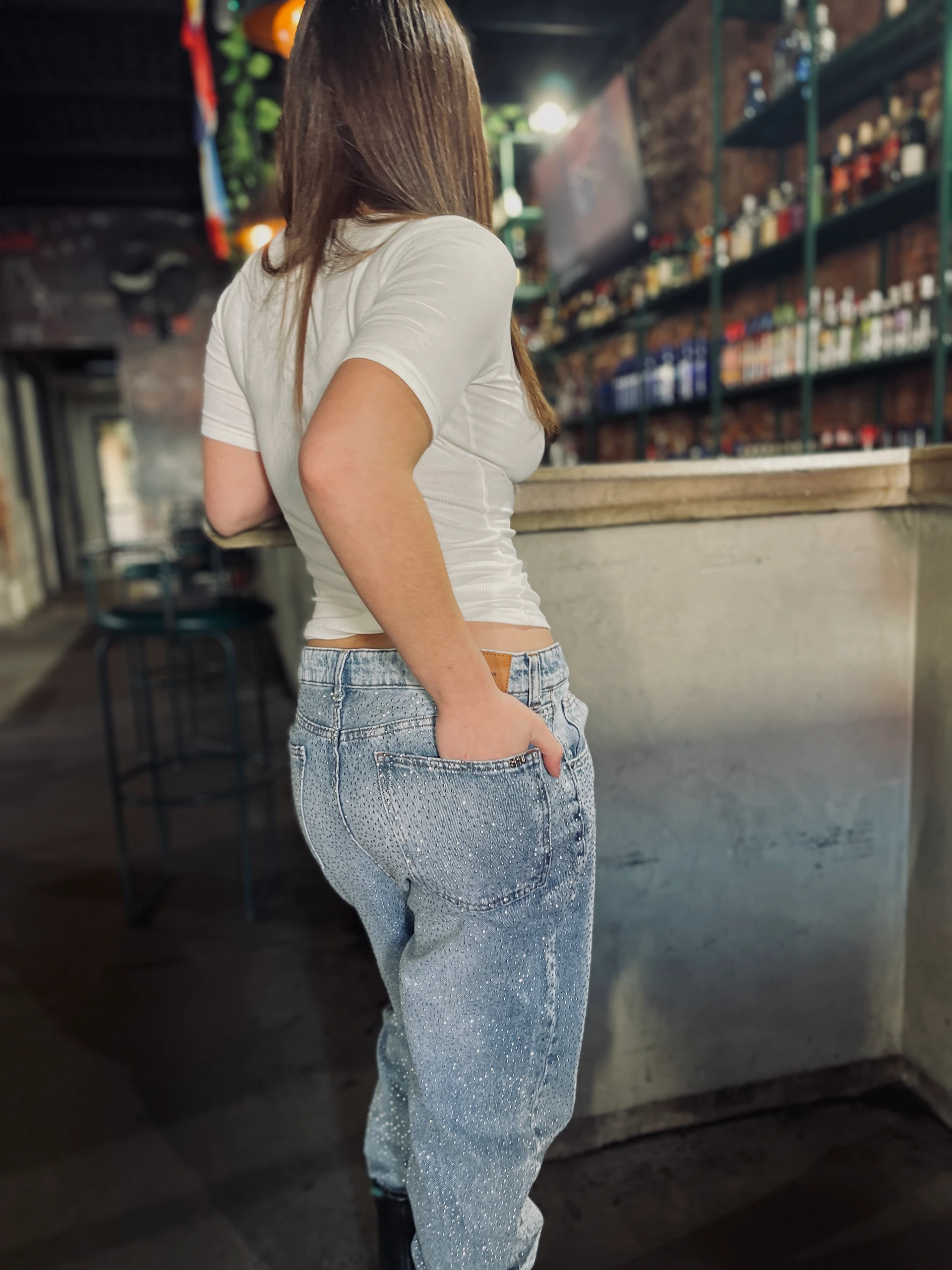 Jean Full strass - Image 2
