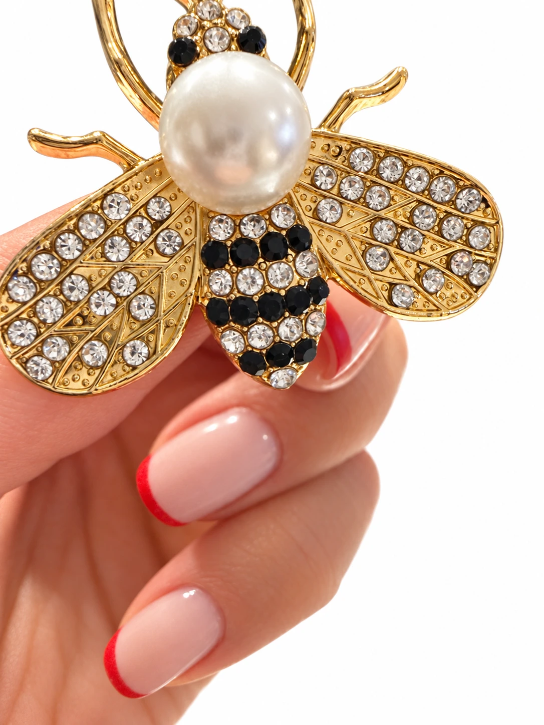 Prendedor Abeja Perla - Image 2
