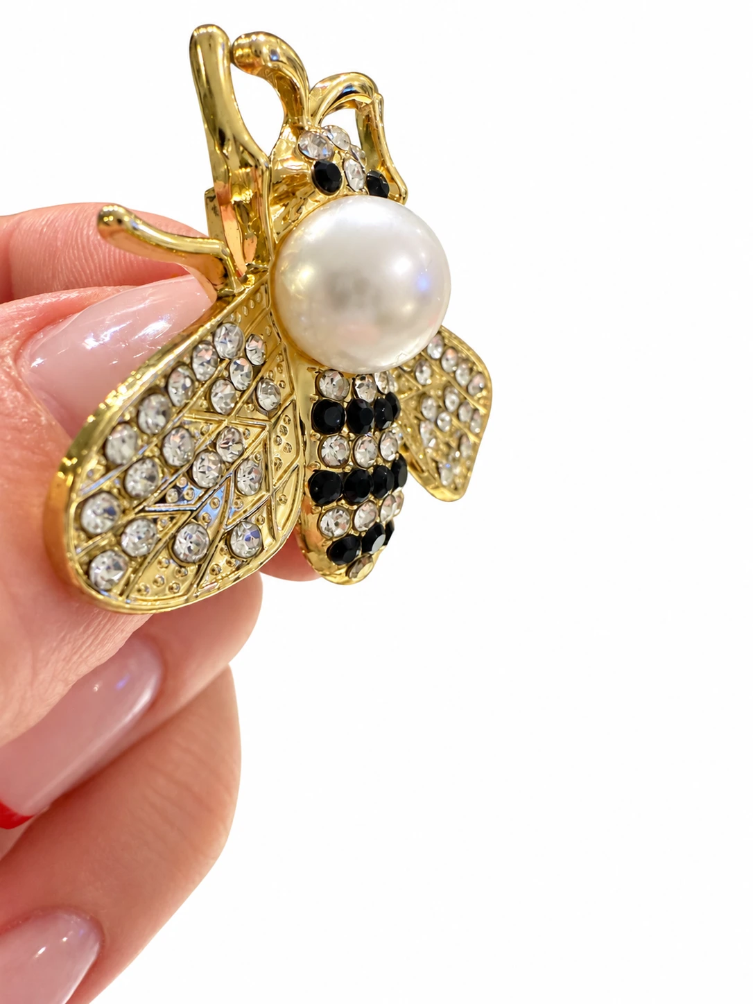 Prendedor Abeja Perla - Image 3