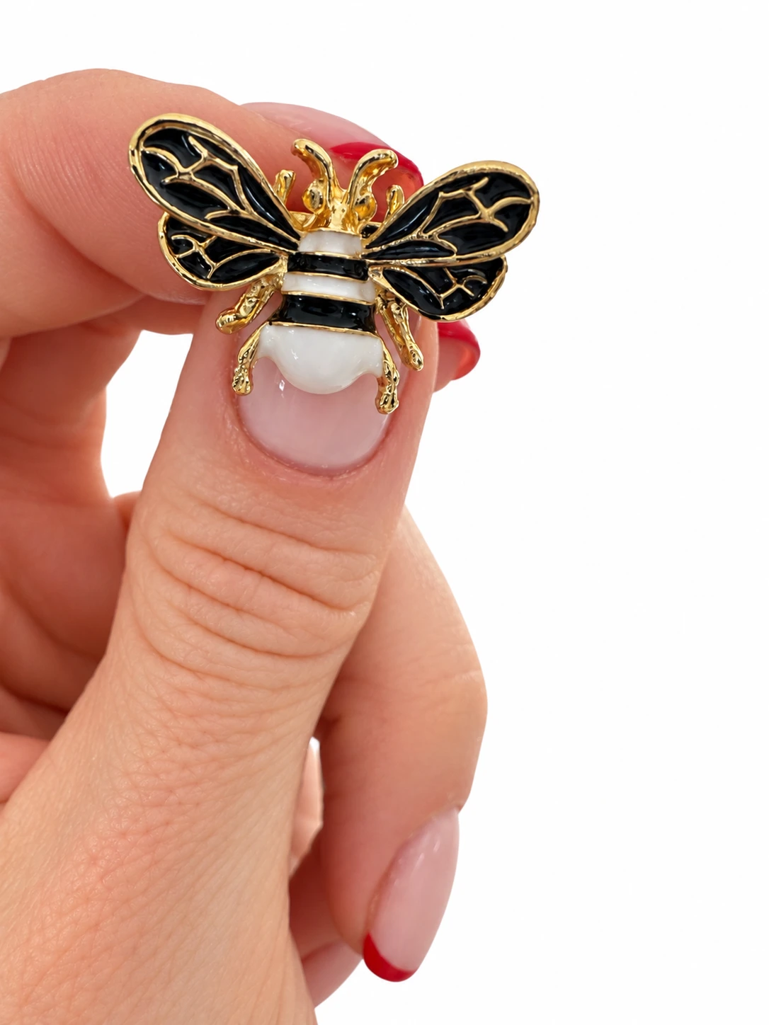 Prendedor Abeja Noir