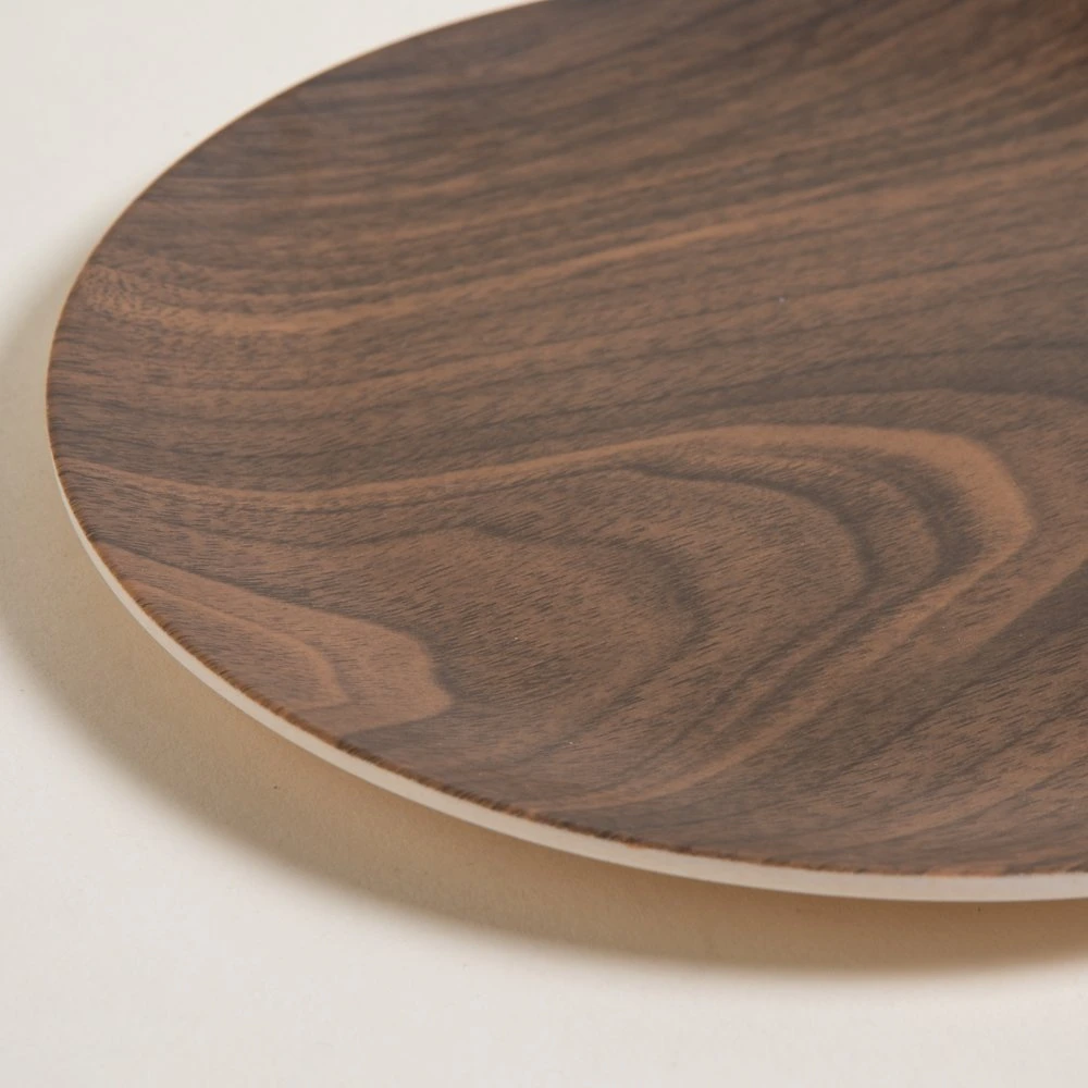 Plato postre fibra bamboo 20 CM - Image 2