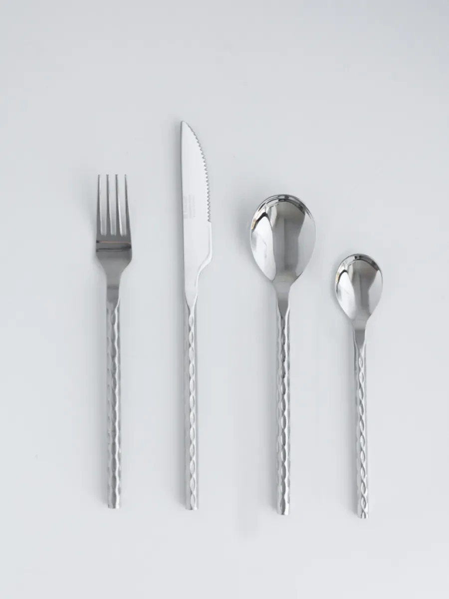 Set de cubiertos Acero Inoxidable 24 pcs - Image 2
