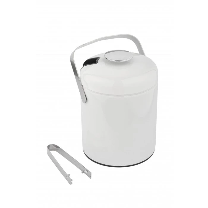 Hielera blanca con pinza