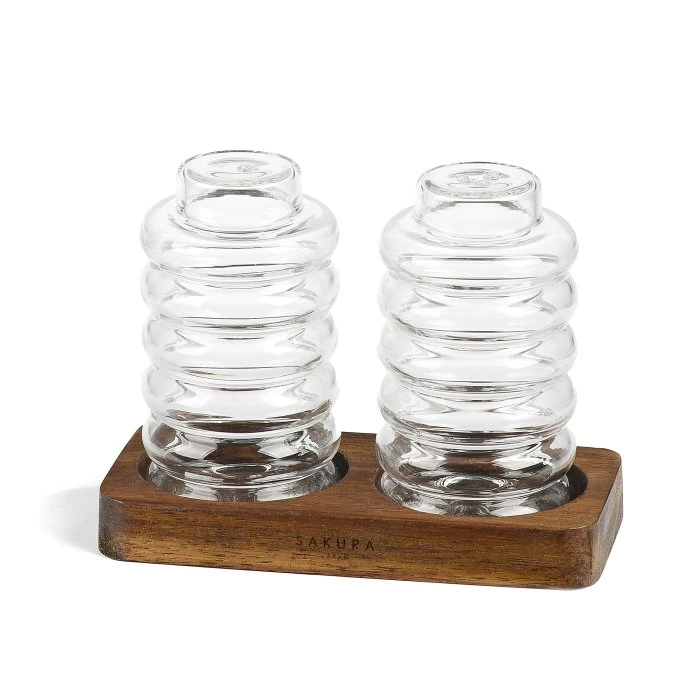 Set salero y pimientero Sakura Brio