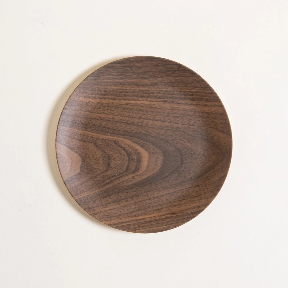 Plato postre fibra bamboo 20 CM