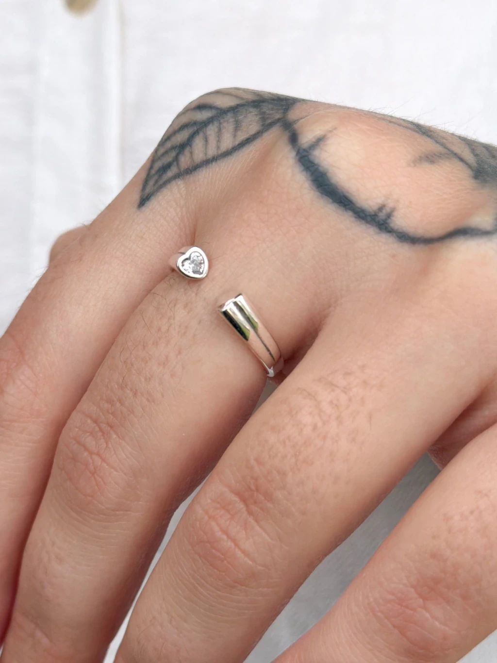 Anillo Regulable Corazones