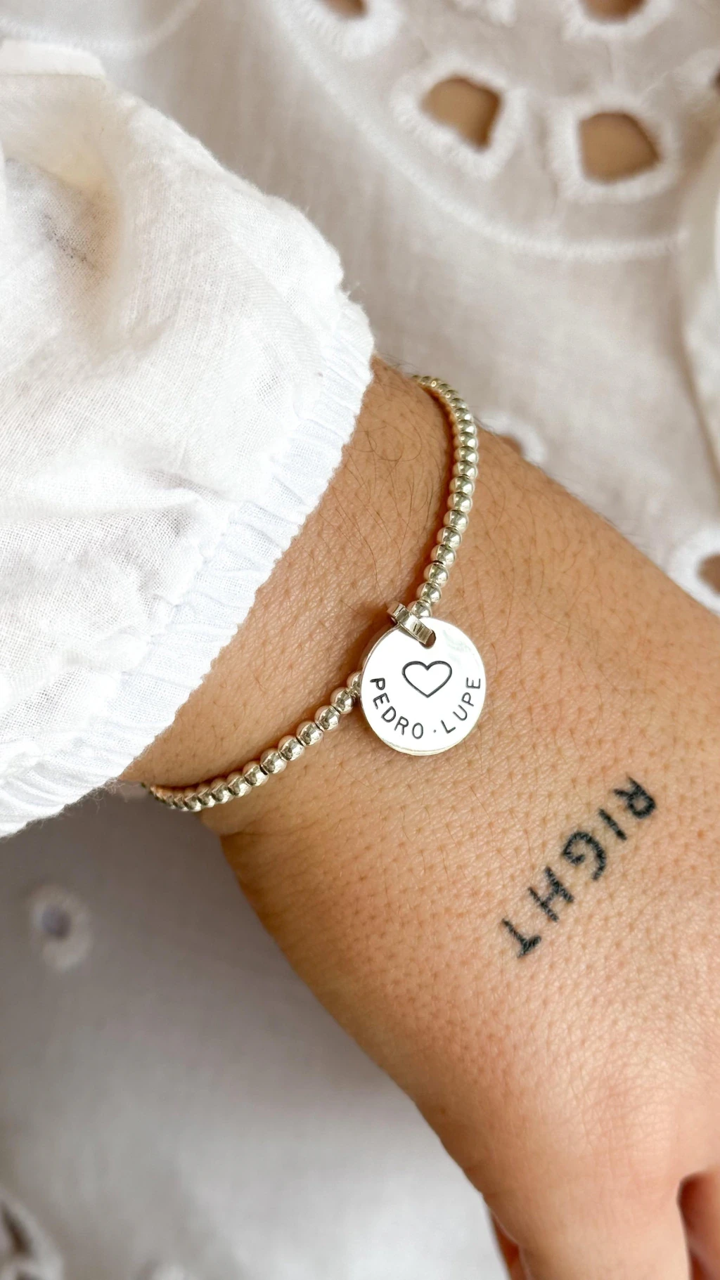 Pulsera Bolitas + Medalla - Image 2