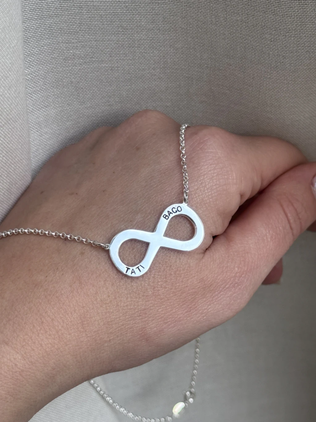 Collar Infinito Personalizada - Image 2