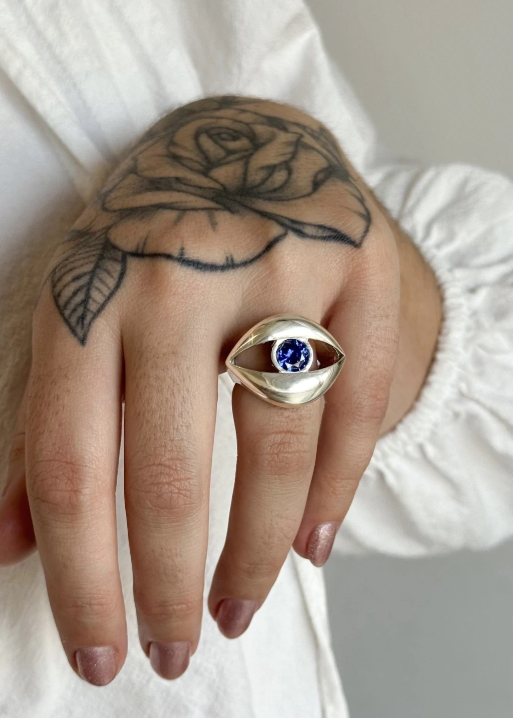 Anillo Ojo Azul