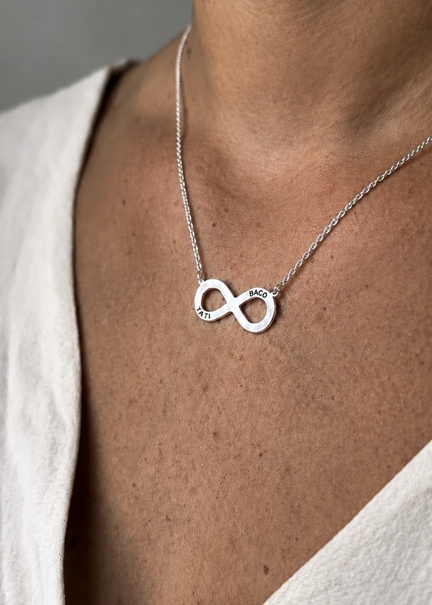 Collar Infinito Personalizada