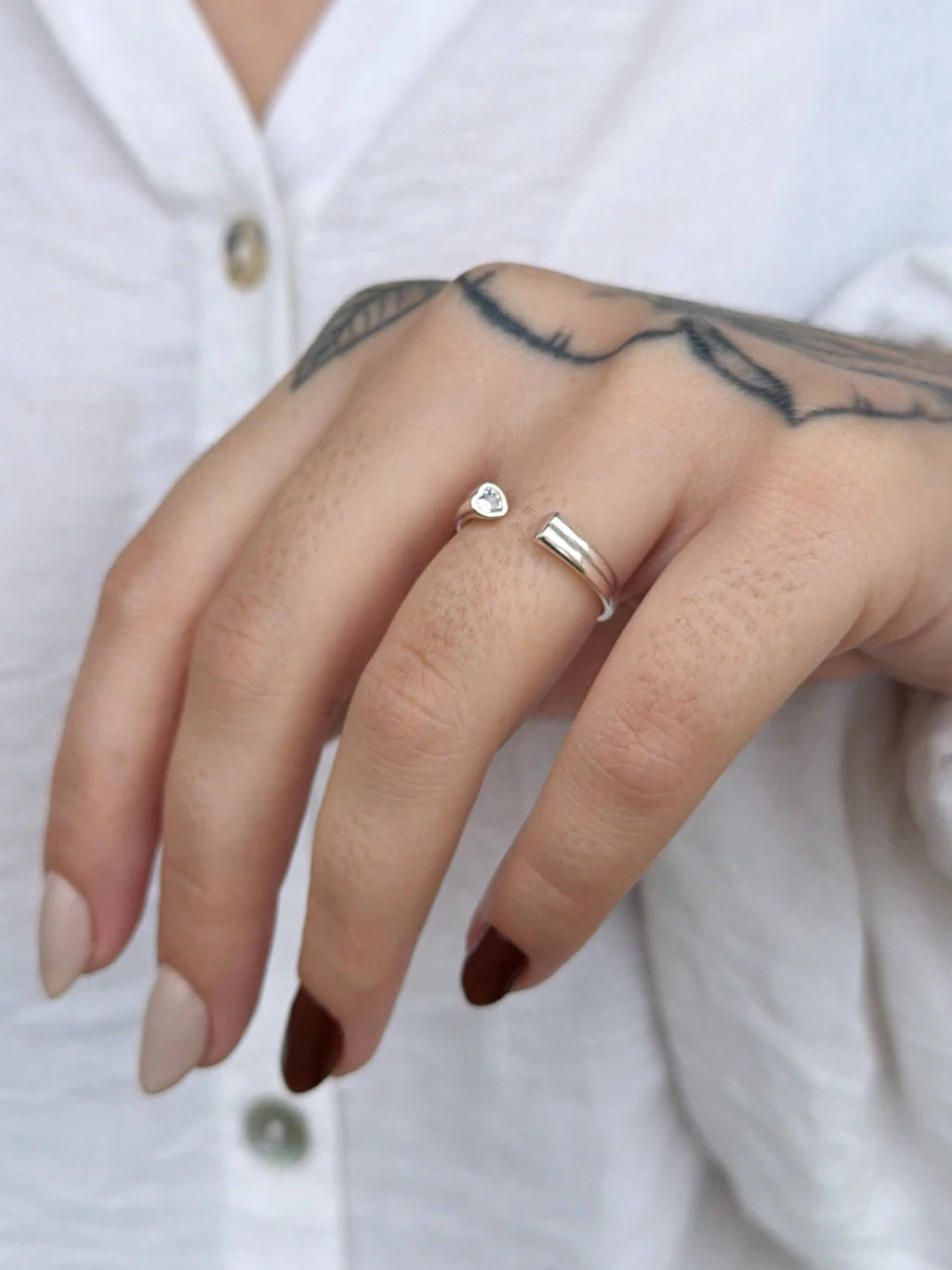 Anillo Regulable Corazones - Image 2