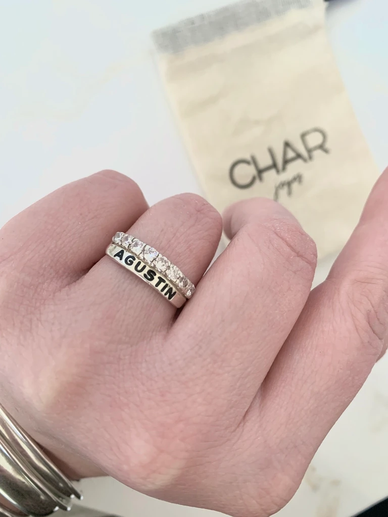 Anillo Cinta Cubic