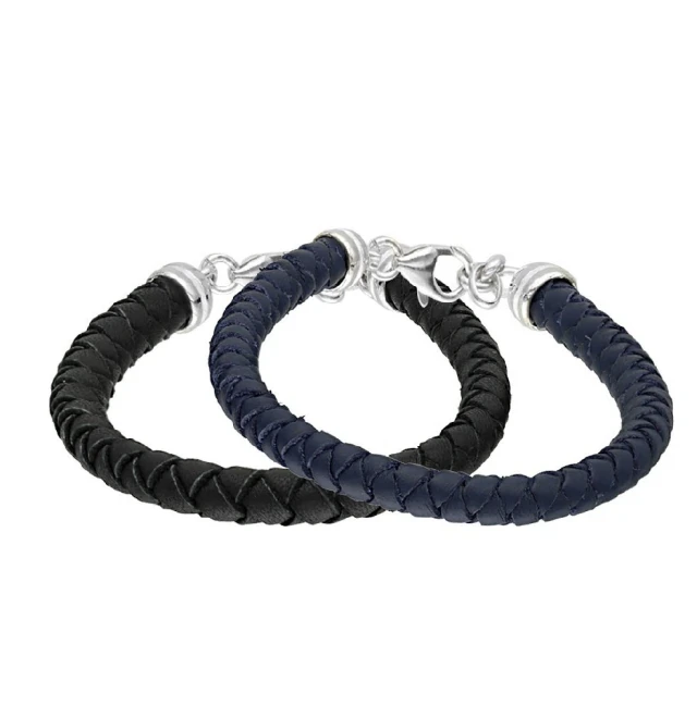 Pulsera de Hombre Cuero + Donas - Image 4