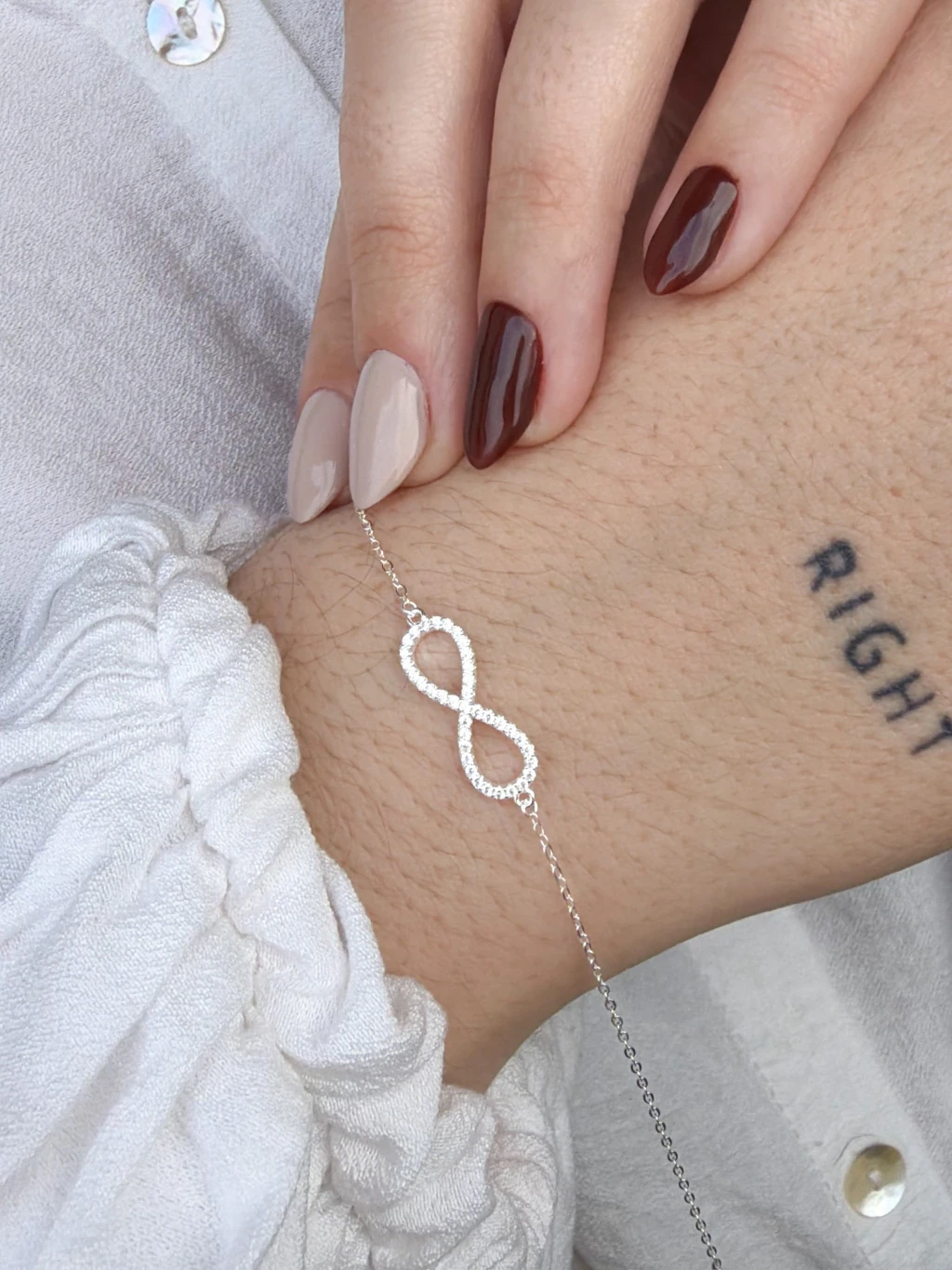Pulsera Infinito Cúbics