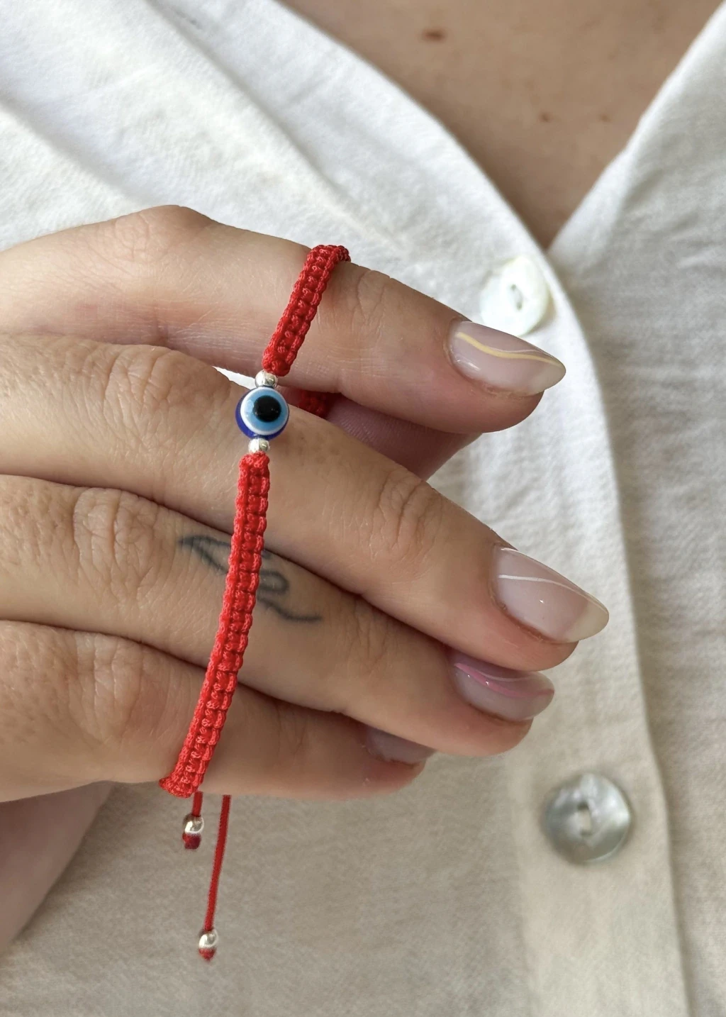 Pulsera Ojo Tejida