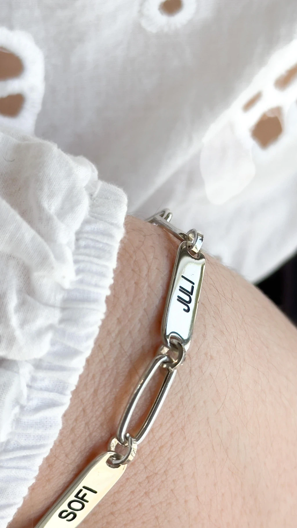 Pulsera Cadenas Personalizada - Image 2