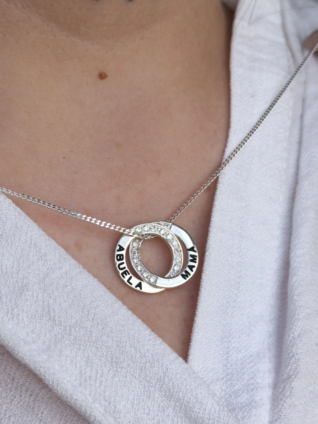 Collar Ruso mini con Piedras