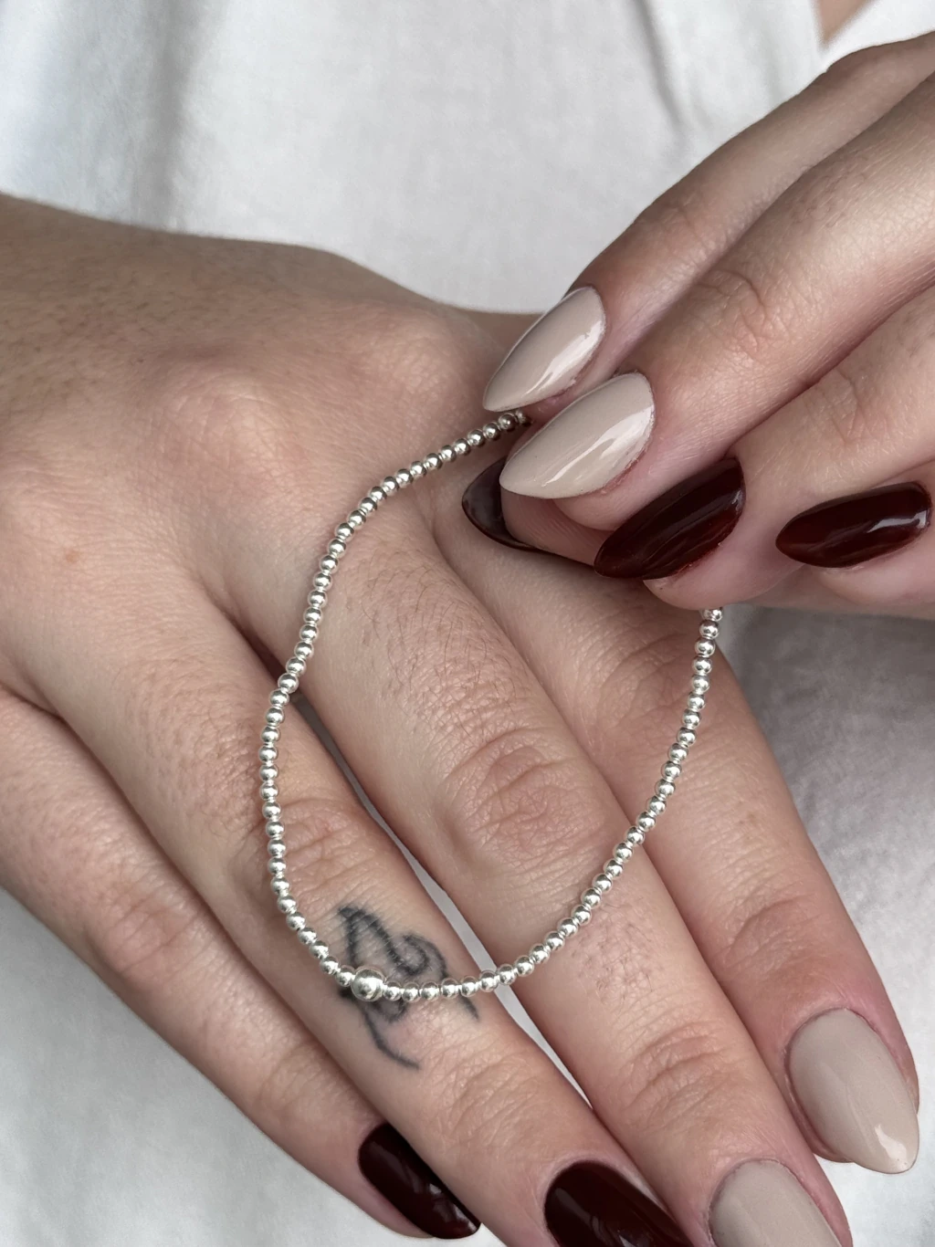 Pulsera Bolitas Elastizada