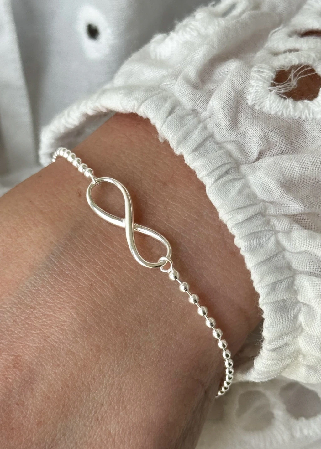 Pulsera Bolitas Infinito